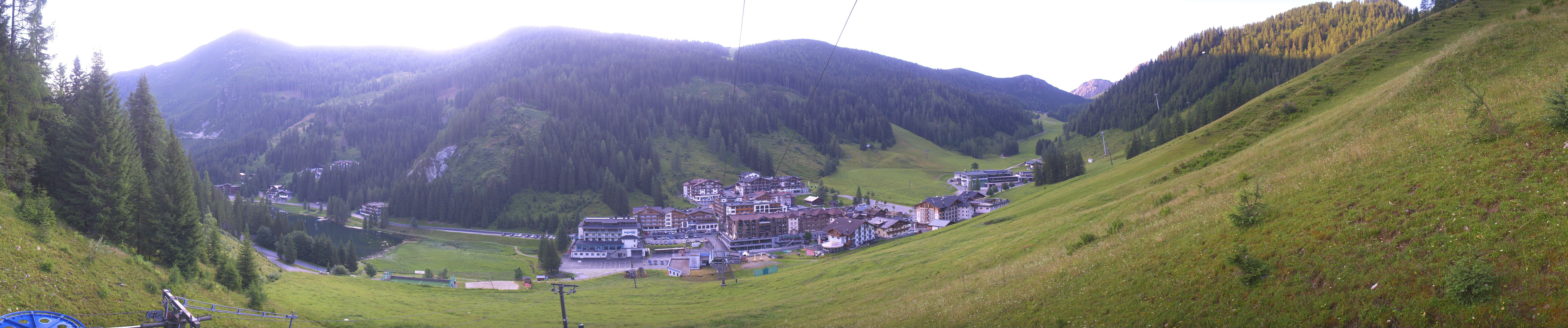 Archiv Foto Webcam Panoramablick Rosskopfbahn in Zauchensee