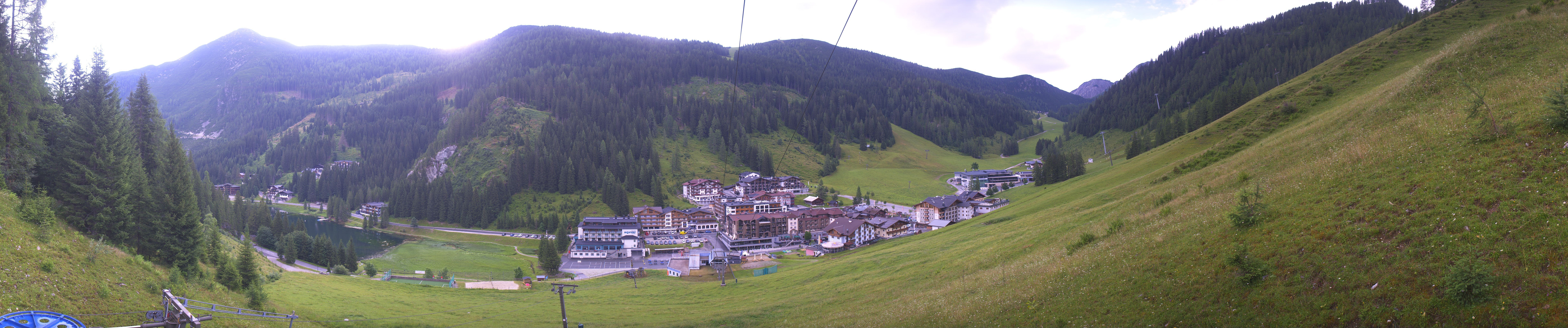 Archiv Foto Webcam Panoramablick Rosskopfbahn in Zauchensee