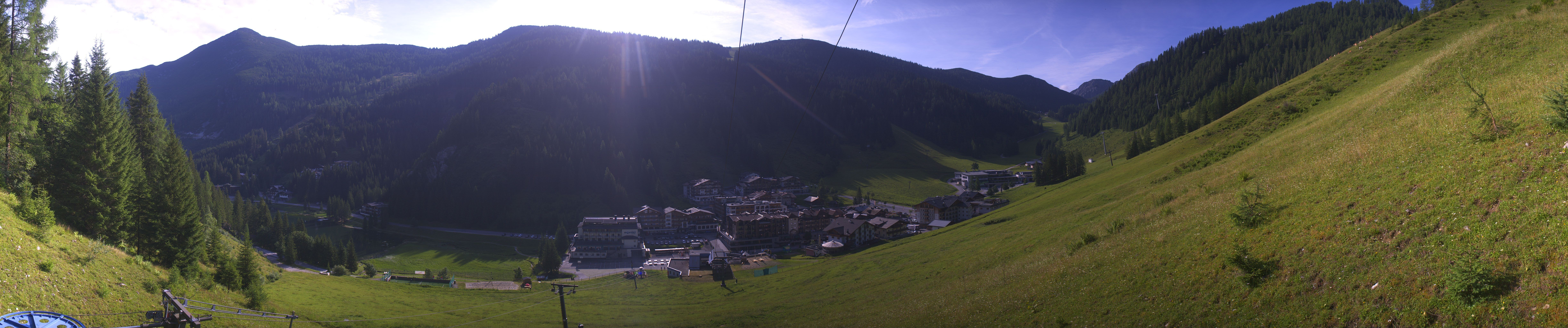Archiv Foto Webcam Panoramablick Rosskopfbahn in Zauchensee