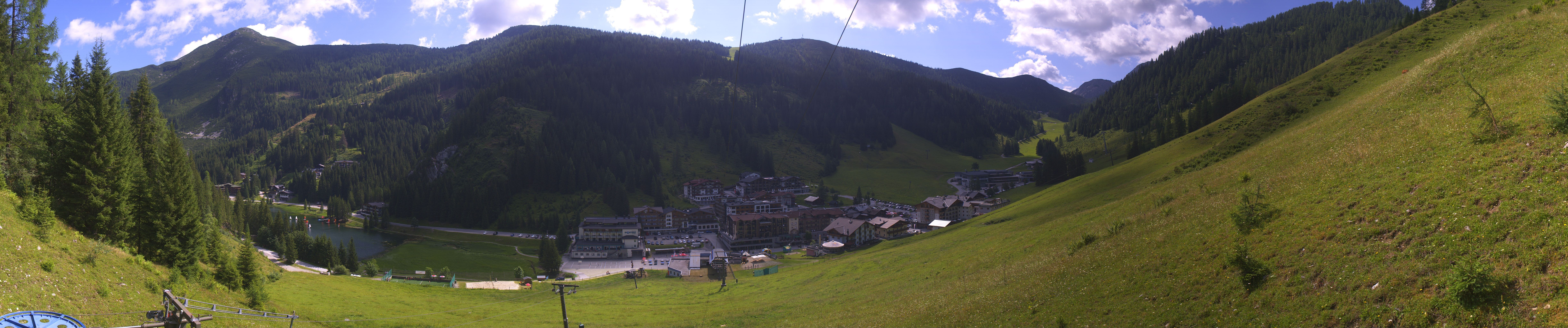 Archiv Foto Webcam Panoramablick Rosskopfbahn in Zauchensee