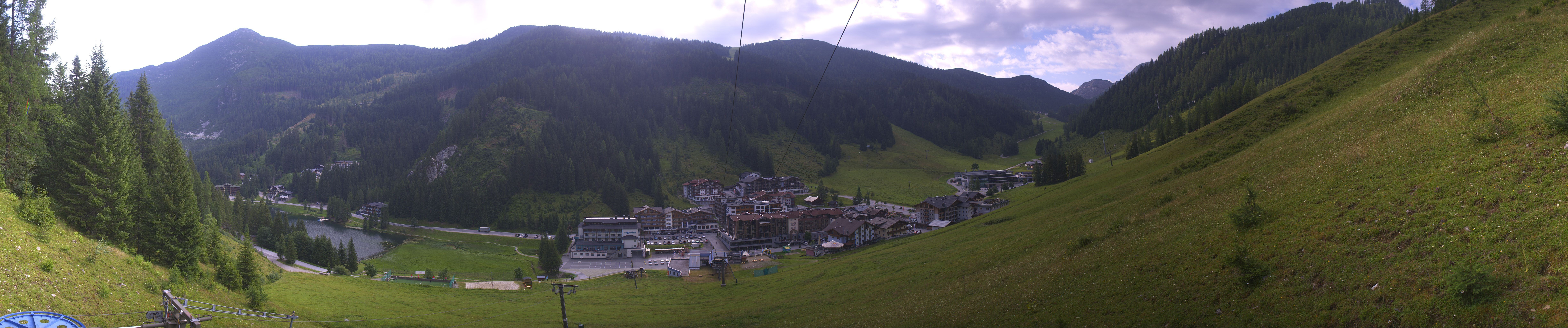 Archiv Foto Webcam Panoramablick Rosskopfbahn in Zauchensee