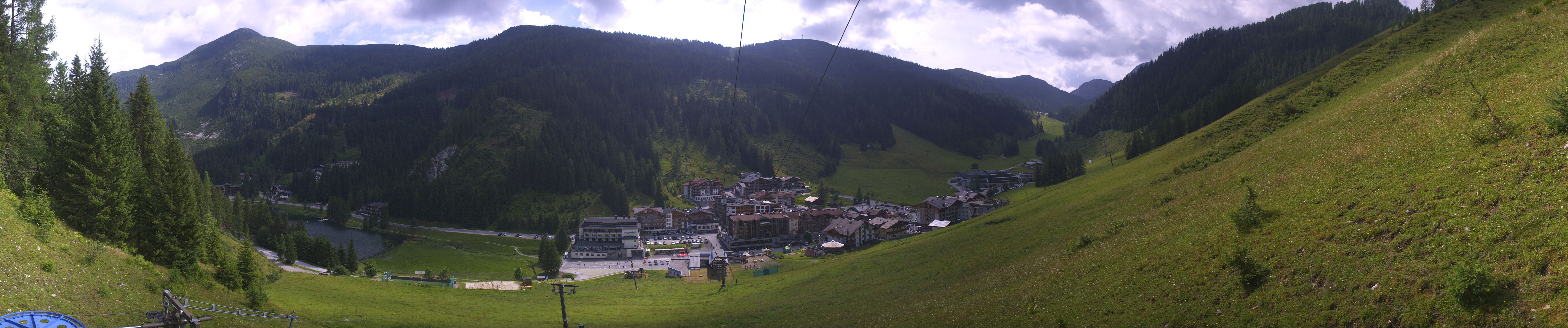 Archiv Foto Webcam Panoramablick Rosskopfbahn in Zauchensee
