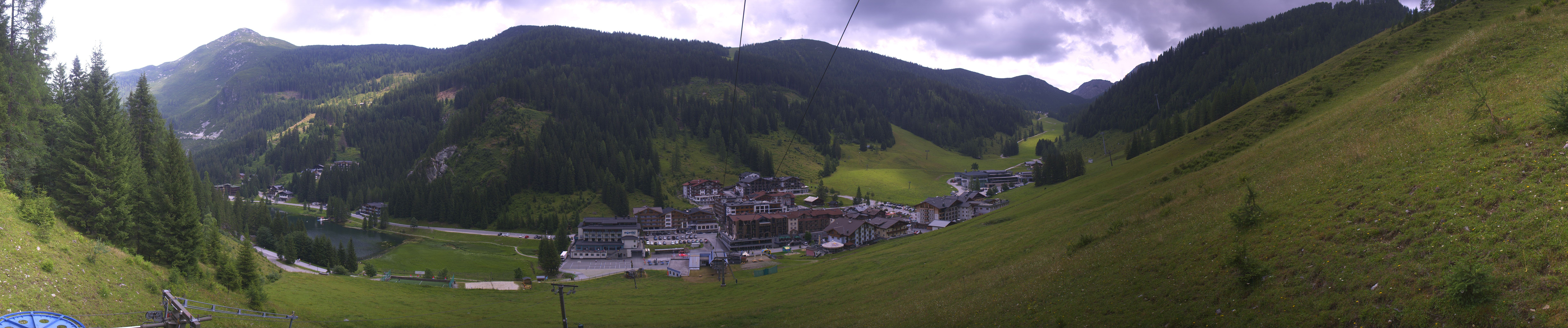 Archiv Foto Webcam Panoramablick Rosskopfbahn in Zauchensee