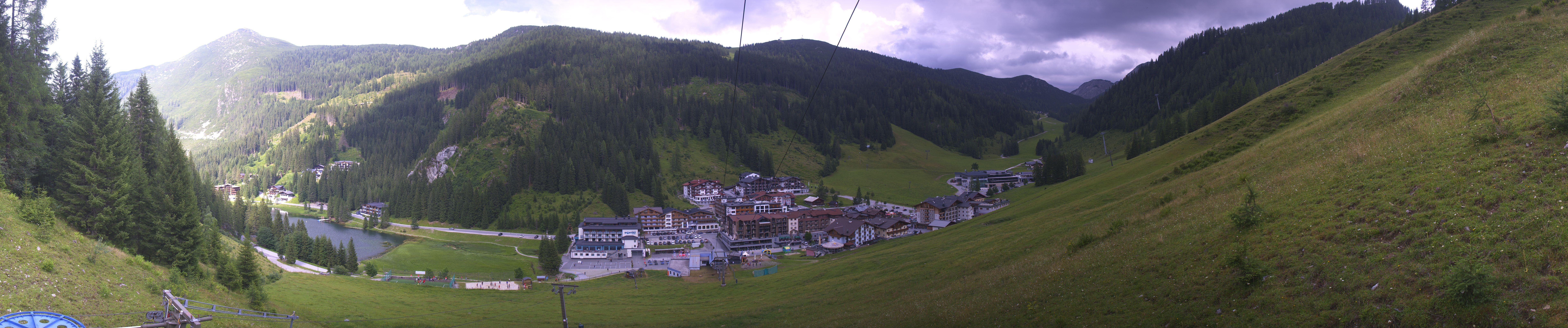 Archiv Foto Webcam Panoramablick Rosskopfbahn in Zauchensee