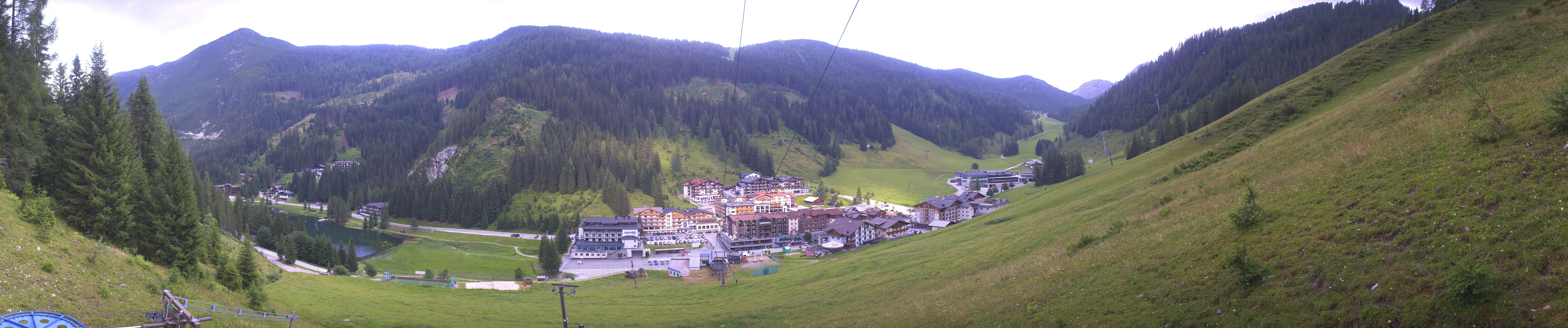 Archiv Foto Webcam Panoramablick Rosskopfbahn in Zauchensee