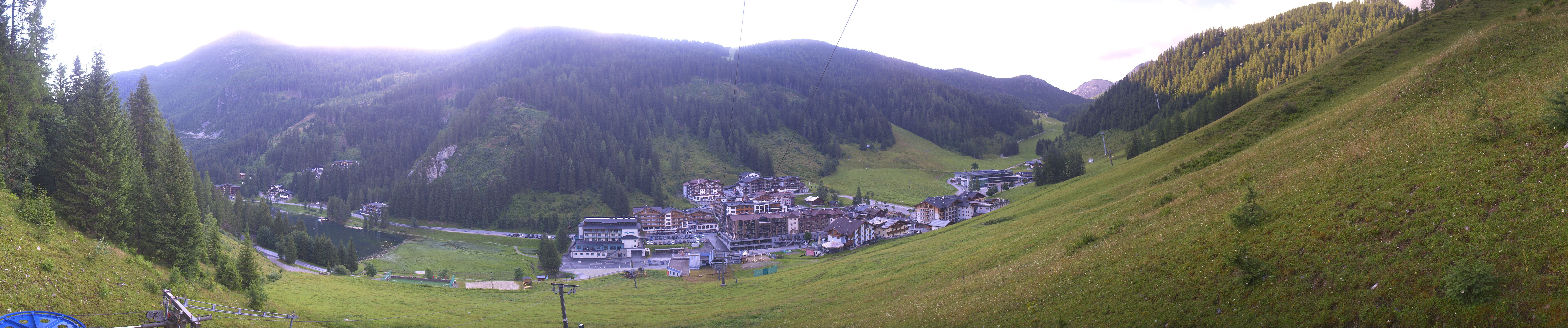 Archiv Foto Webcam Panoramablick Rosskopfbahn in Zauchensee