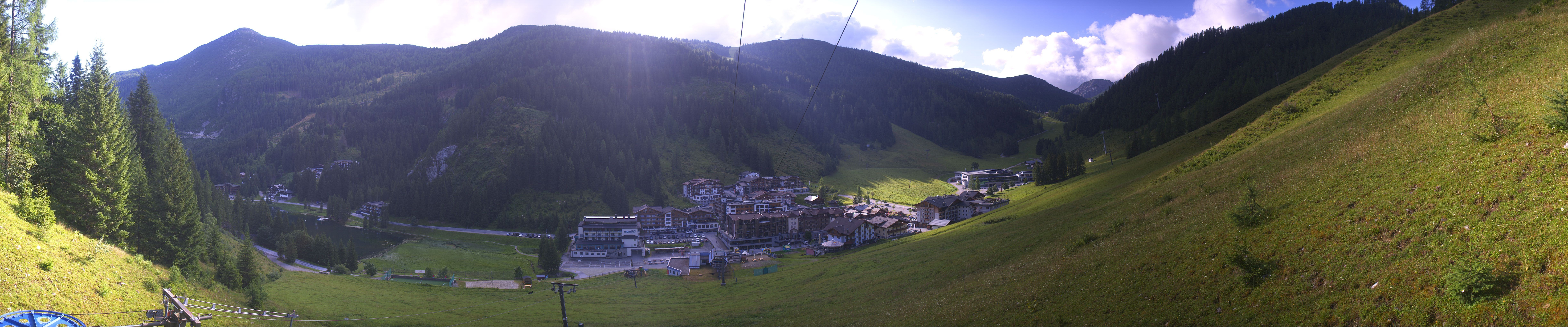 Archiv Foto Webcam Panoramablick Rosskopfbahn in Zauchensee