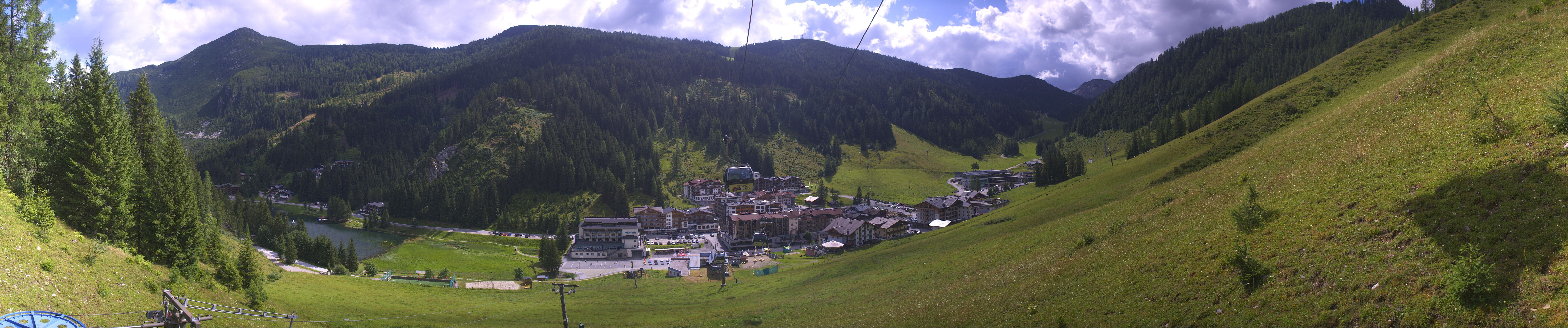 Archiv Foto Webcam Panoramablick Rosskopfbahn in Zauchensee