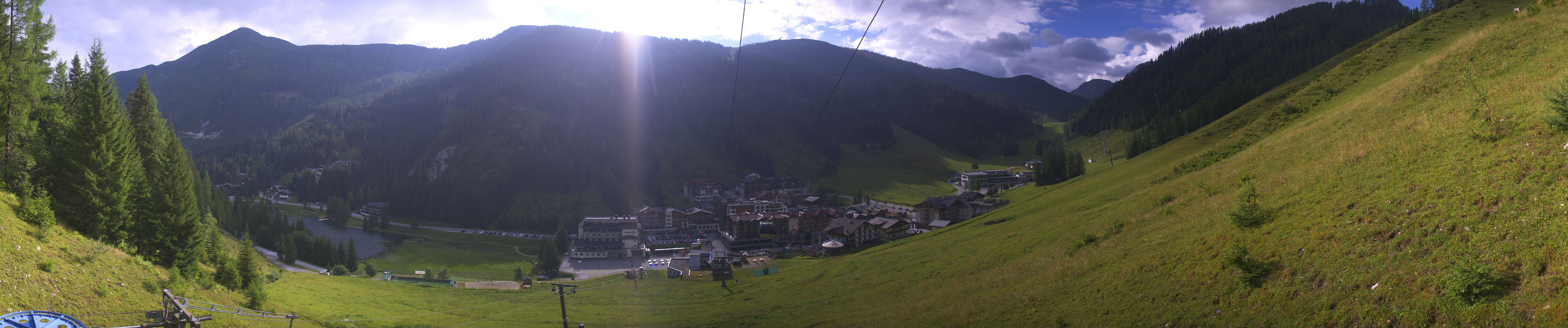 Archiv Foto Webcam Panoramablick Rosskopfbahn in Zauchensee