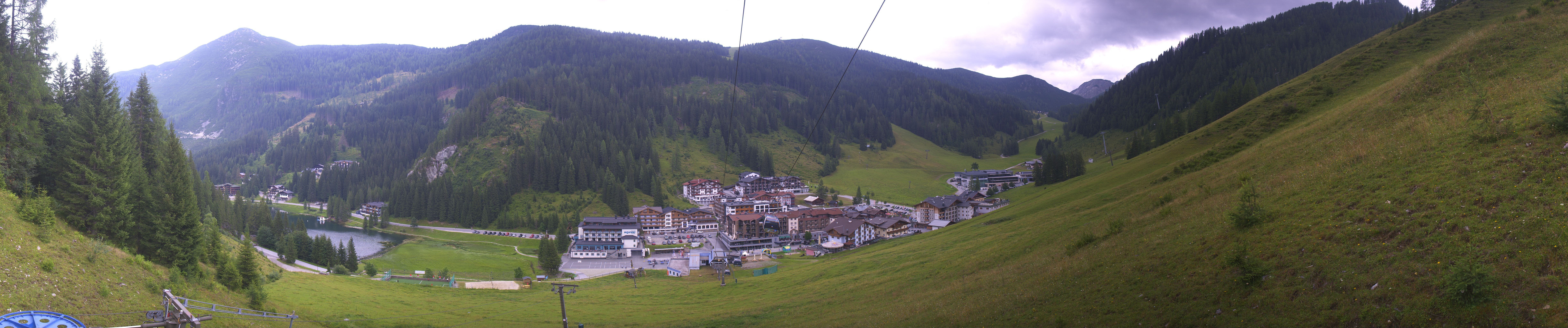 Archiv Foto Webcam Panoramablick Rosskopfbahn in Zauchensee