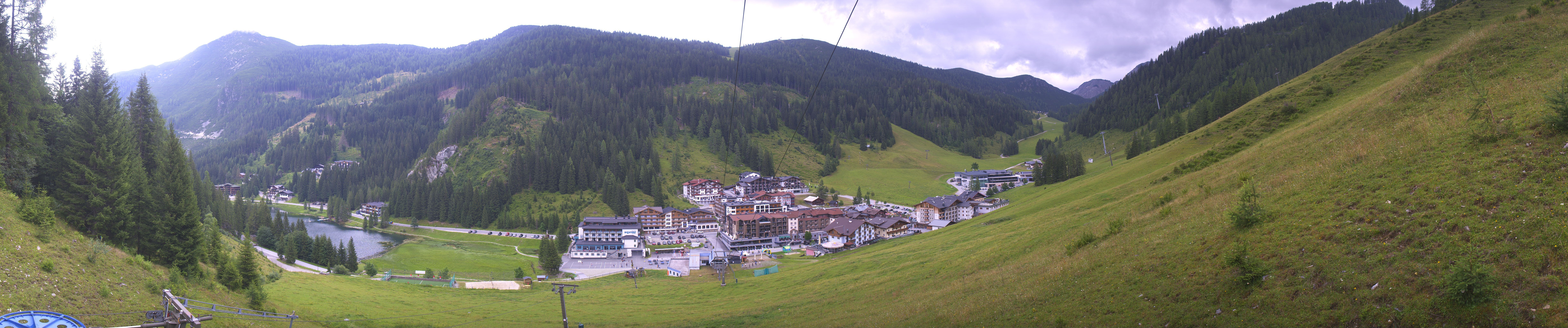 Archiv Foto Webcam Panoramablick Rosskopfbahn in Zauchensee