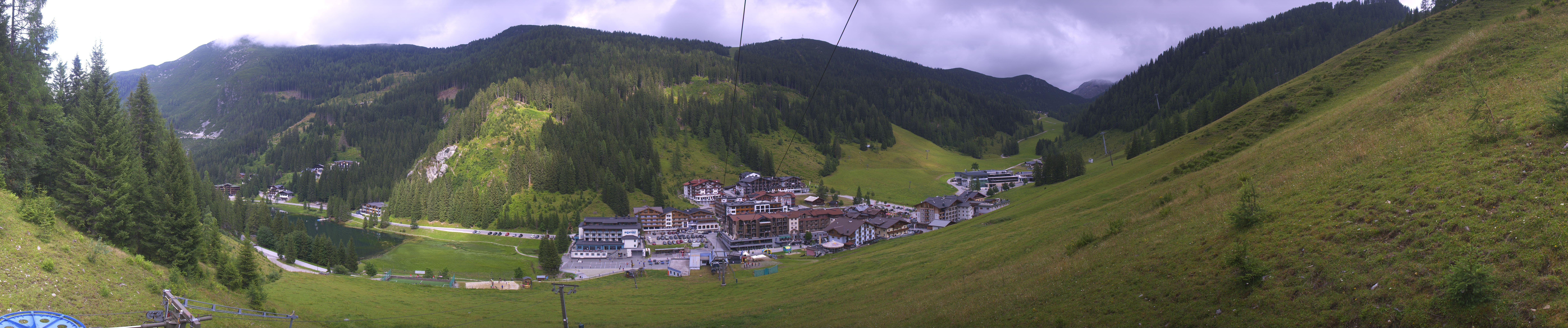 Archiv Foto Webcam Panoramablick Rosskopfbahn in Zauchensee