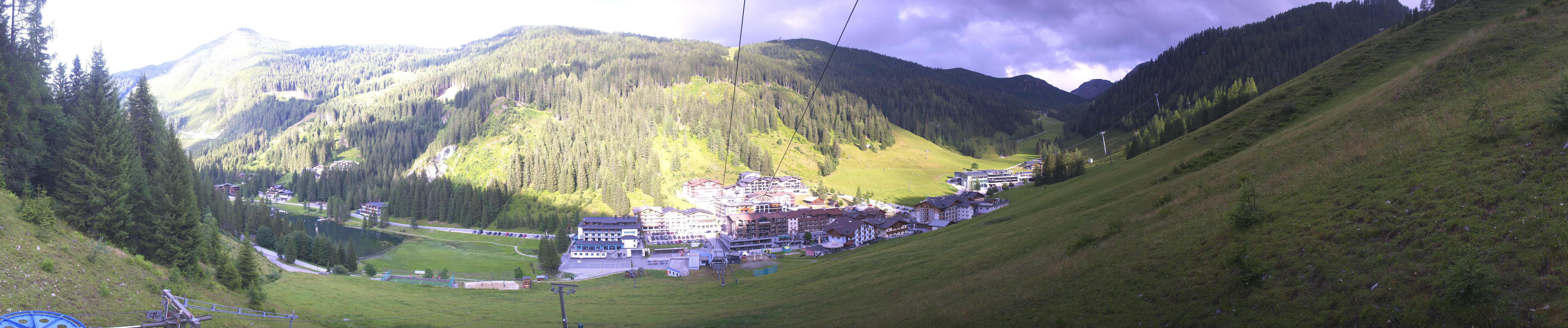 Archiv Foto Webcam Panoramablick Rosskopfbahn in Zauchensee