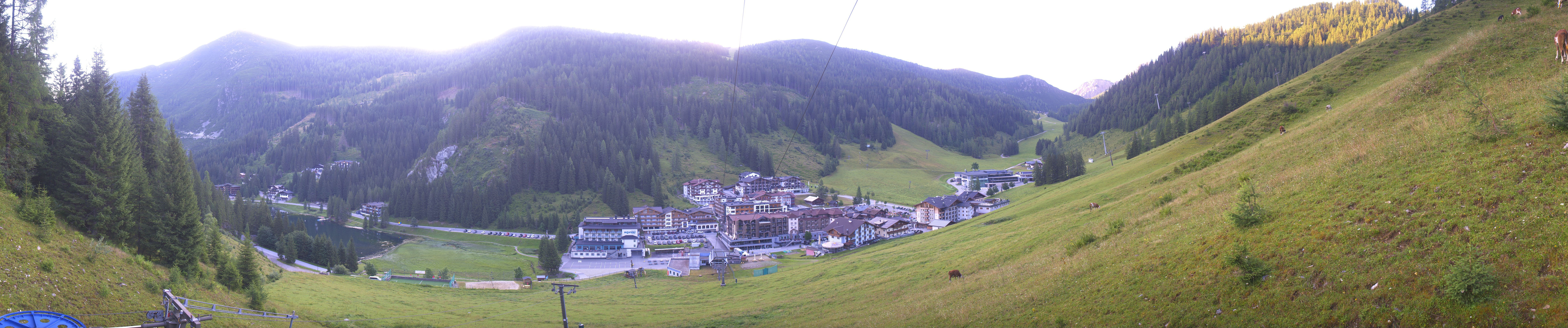 Archiv Foto Webcam Panoramablick Rosskopfbahn in Zauchensee