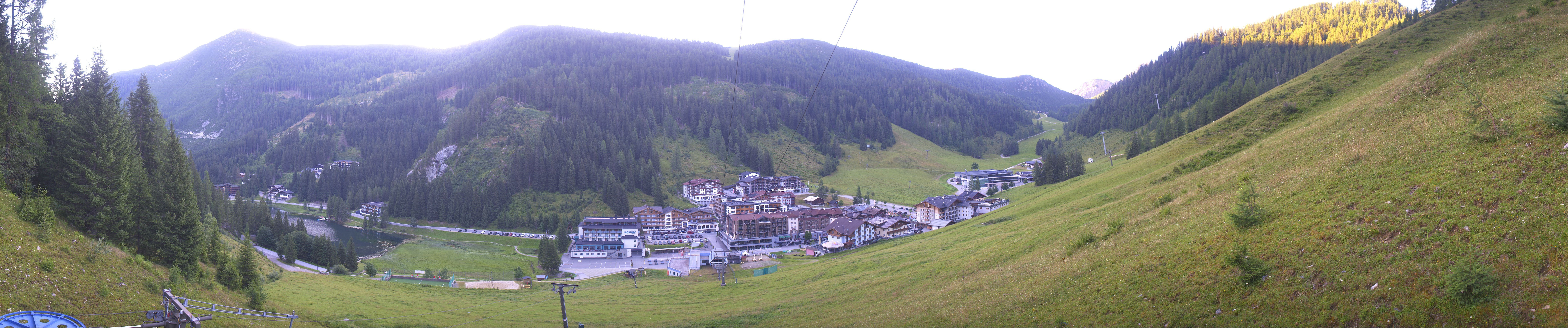 Archiv Foto Webcam Panoramablick Rosskopfbahn in Zauchensee