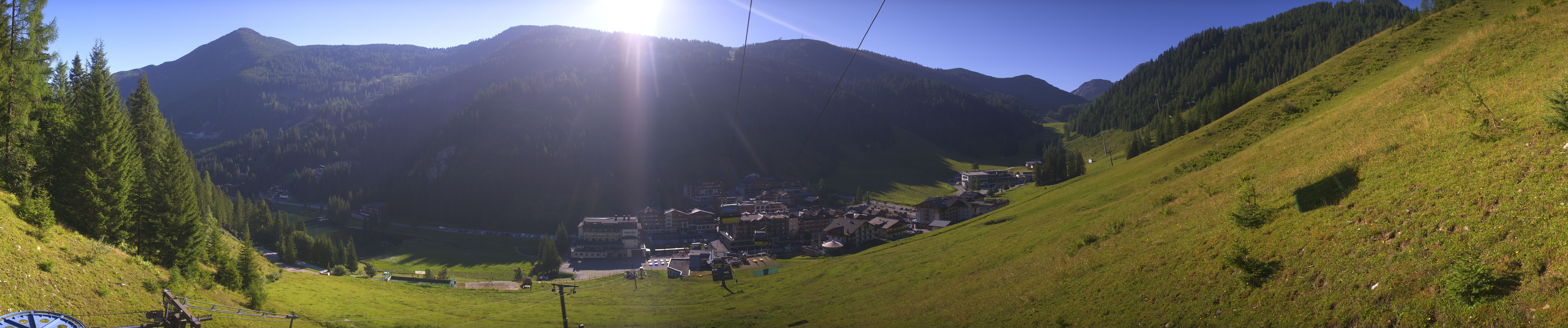 Archiv Foto Webcam Panoramablick Rosskopfbahn in Zauchensee