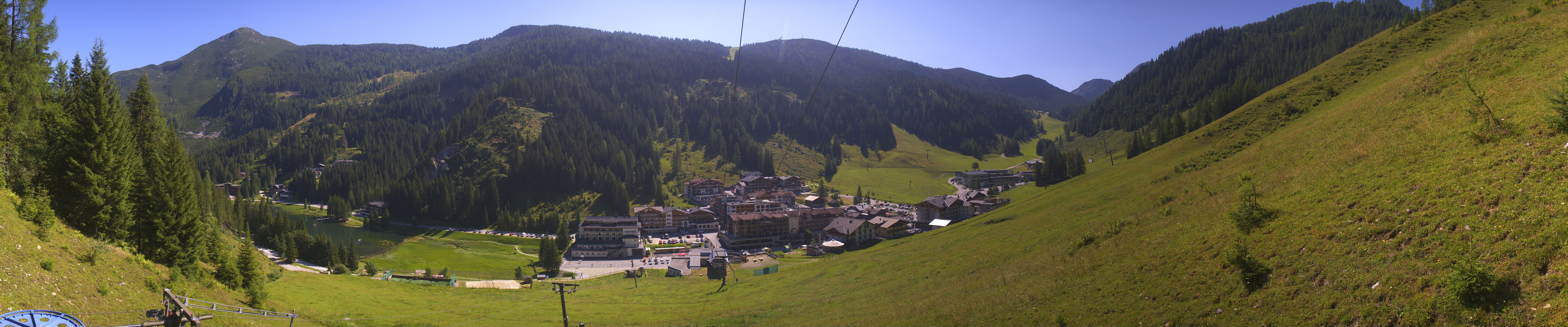 Archiv Foto Webcam Panoramablick Rosskopfbahn in Zauchensee