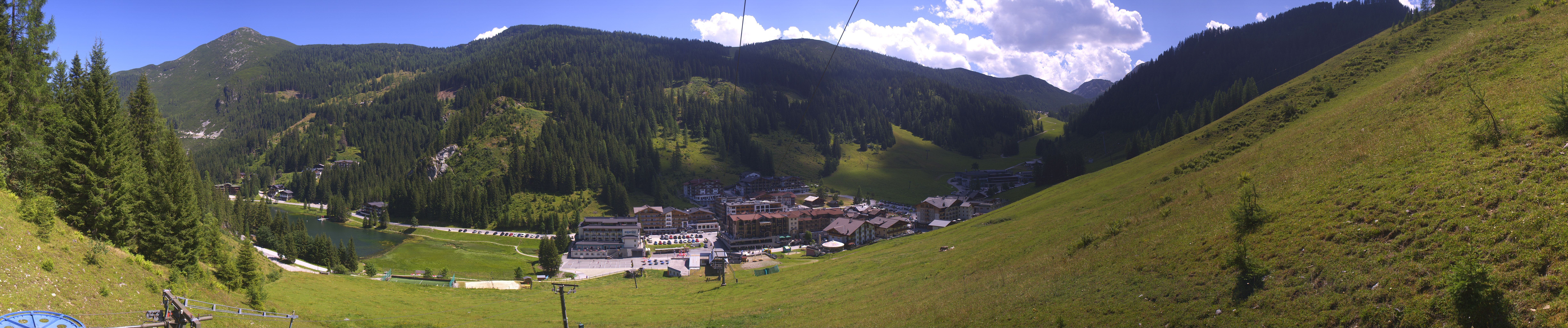 Archiv Foto Webcam Panoramablick Rosskopfbahn in Zauchensee