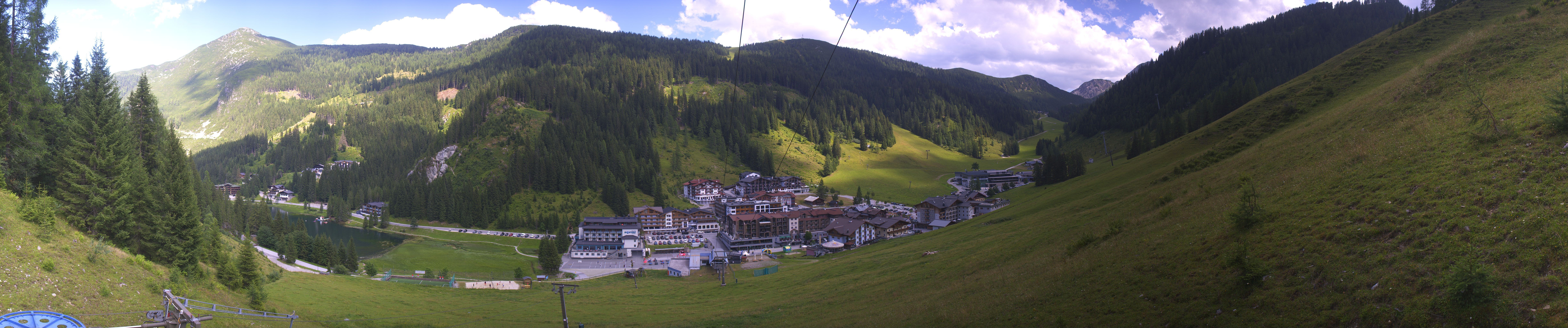 Archiv Foto Webcam Panoramablick Rosskopfbahn in Zauchensee