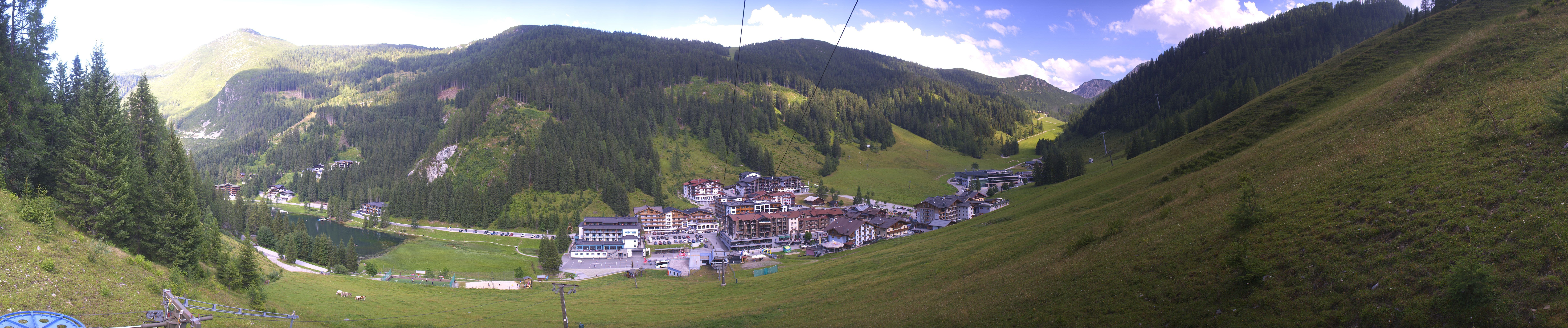 Archiv Foto Webcam Panoramablick Rosskopfbahn in Zauchensee