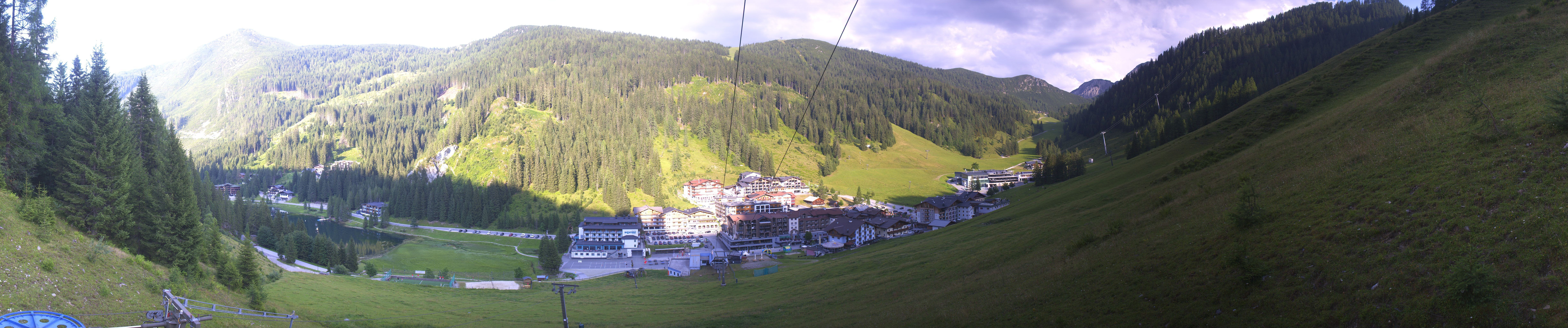 Archiv Foto Webcam Panoramablick Rosskopfbahn in Zauchensee