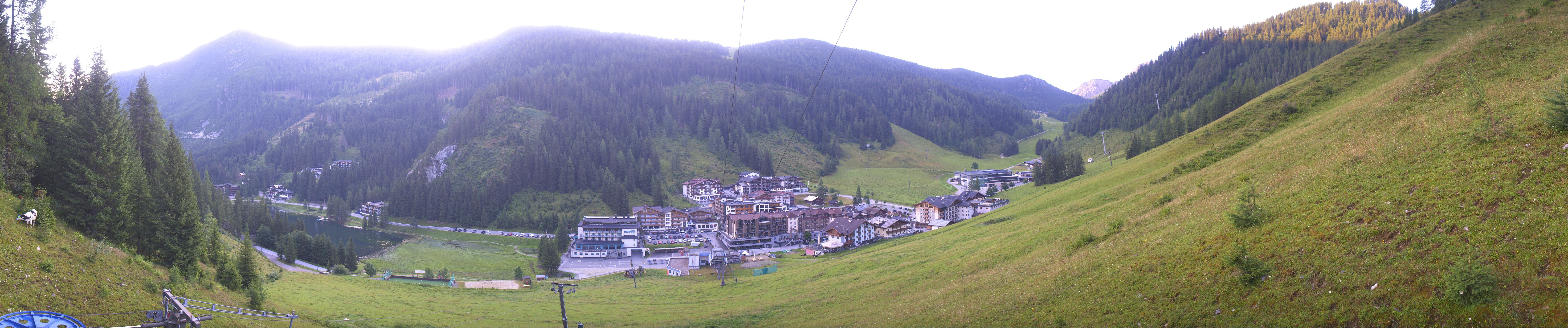 Archiv Foto Webcam Panoramablick Rosskopfbahn in Zauchensee