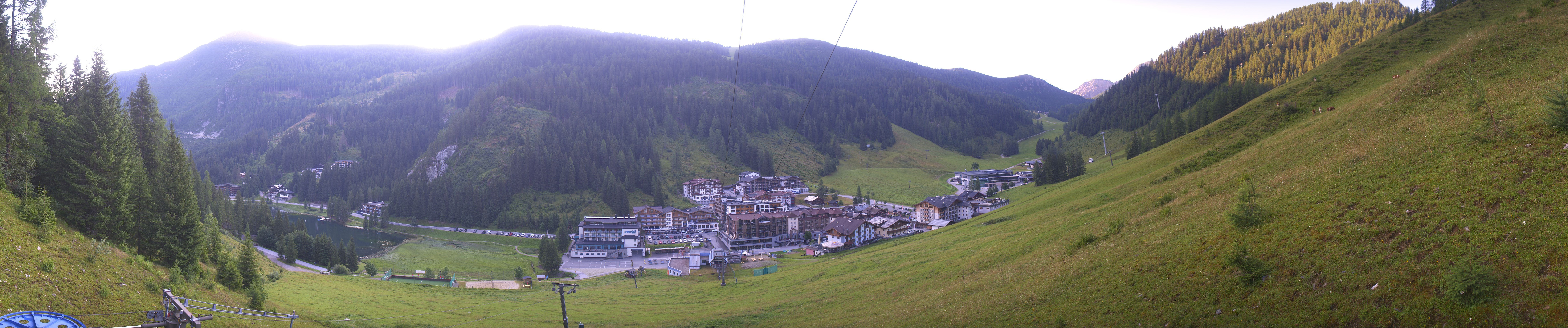 Archiv Foto Webcam Panoramablick Rosskopfbahn in Zauchensee