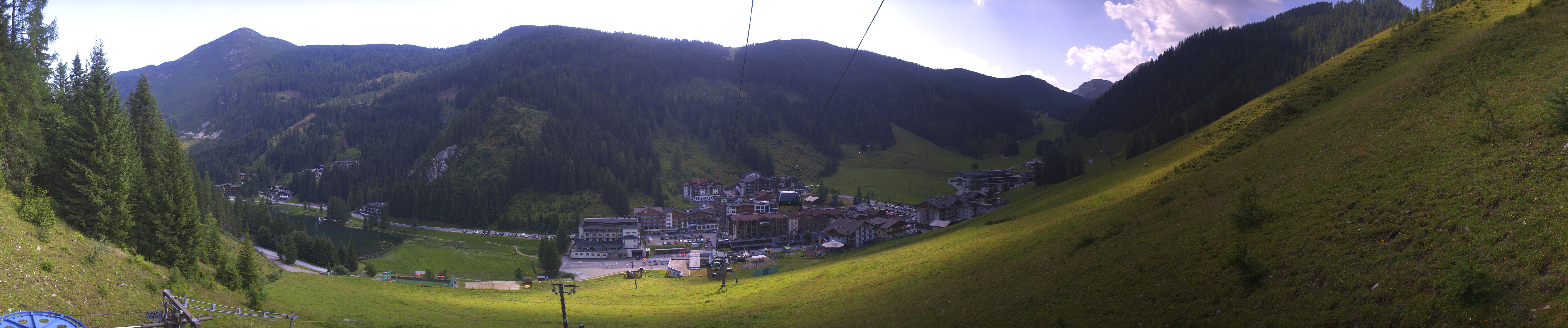 Archiv Foto Webcam Panoramablick Rosskopfbahn in Zauchensee
