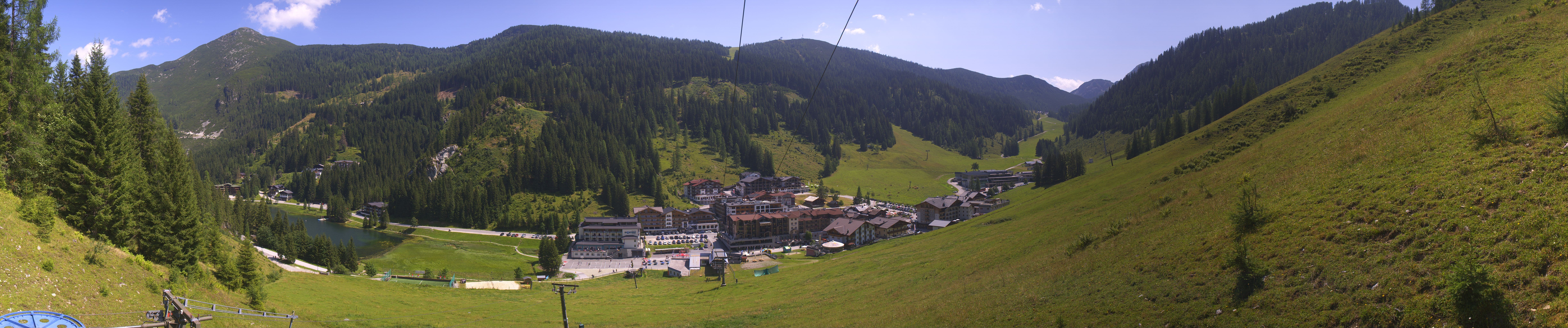 Archived image Webcam Zauchensee - Rosskopf