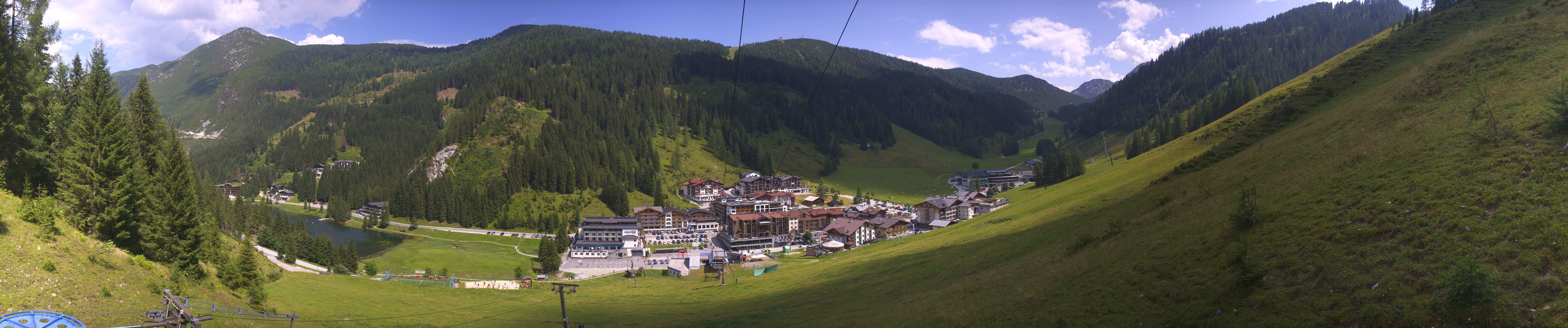 Archived image Webcam Zauchensee - Rosskopf