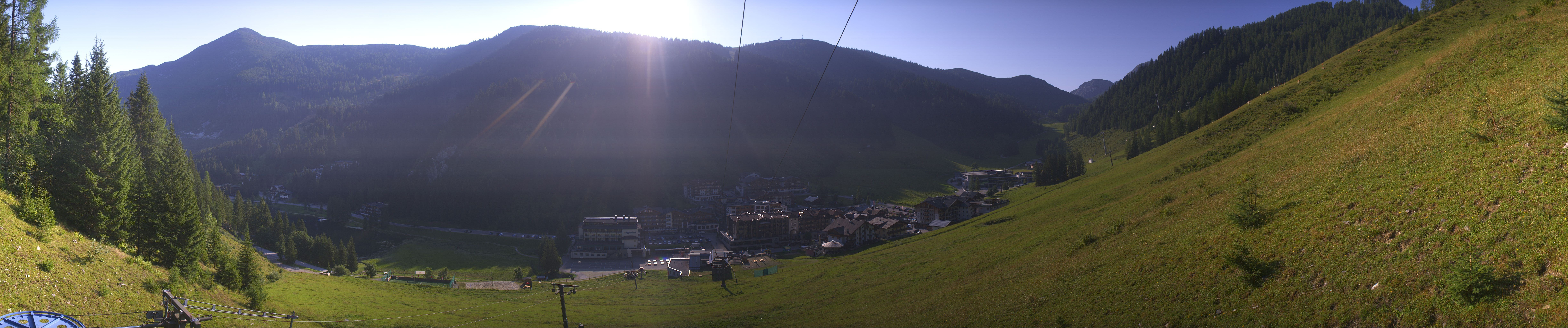 Archiv Foto Webcam Panoramablick Rosskopfbahn in Zauchensee