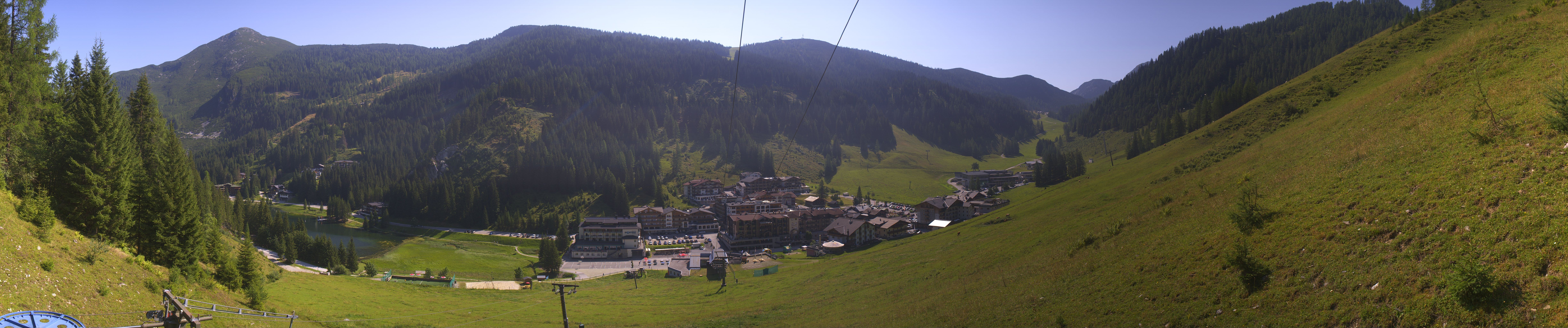 Archiv Foto Webcam Panoramablick Rosskopfbahn in Zauchensee
