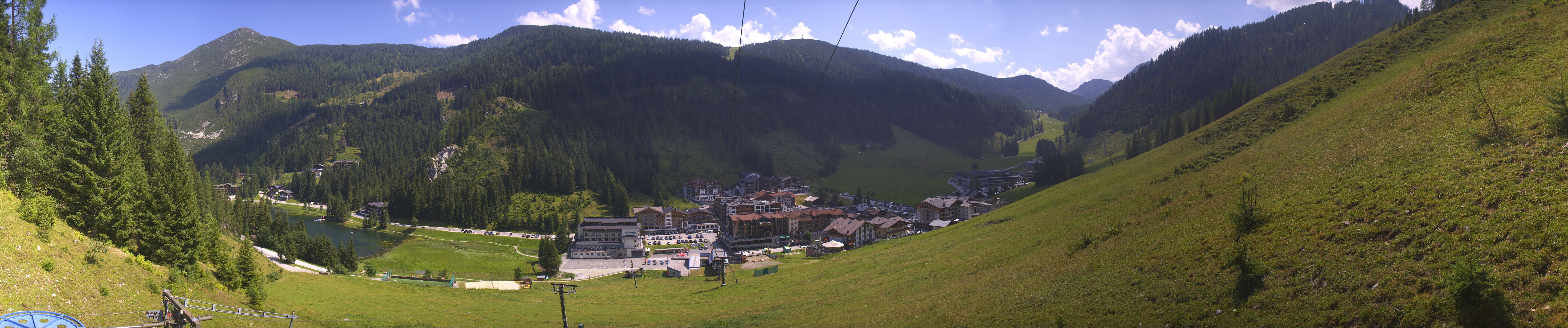 Archiv Foto Webcam Panoramablick Rosskopfbahn in Zauchensee