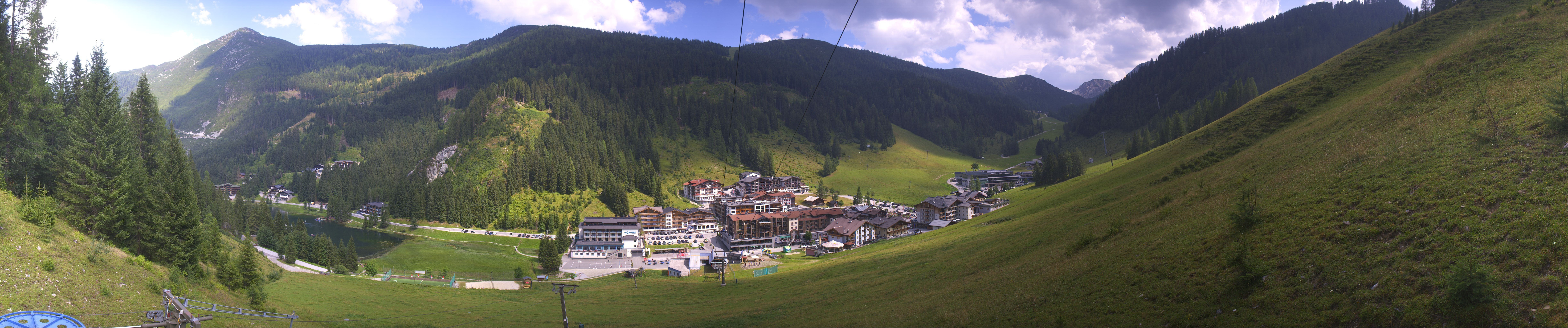 Archiv Foto Webcam Panoramablick Rosskopfbahn in Zauchensee