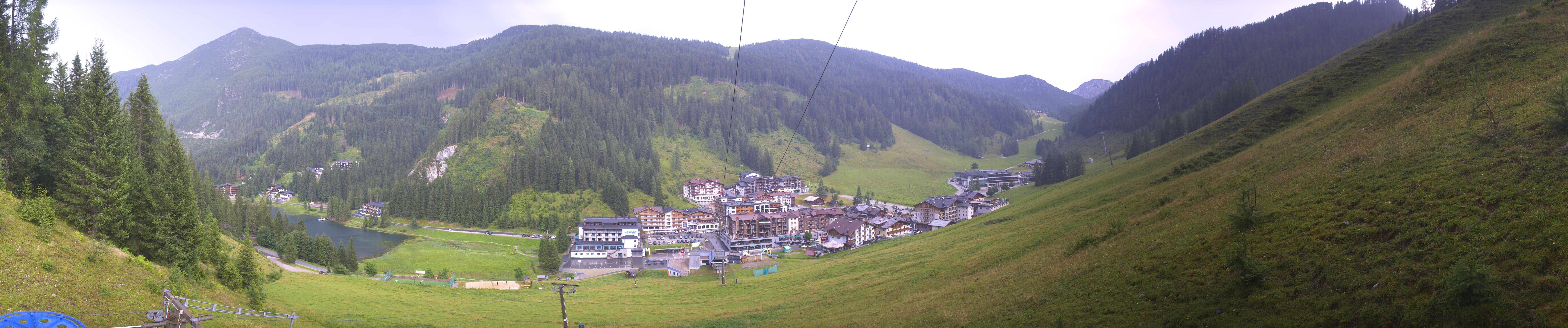 Archiv Foto Webcam Panoramablick Rosskopfbahn in Zauchensee