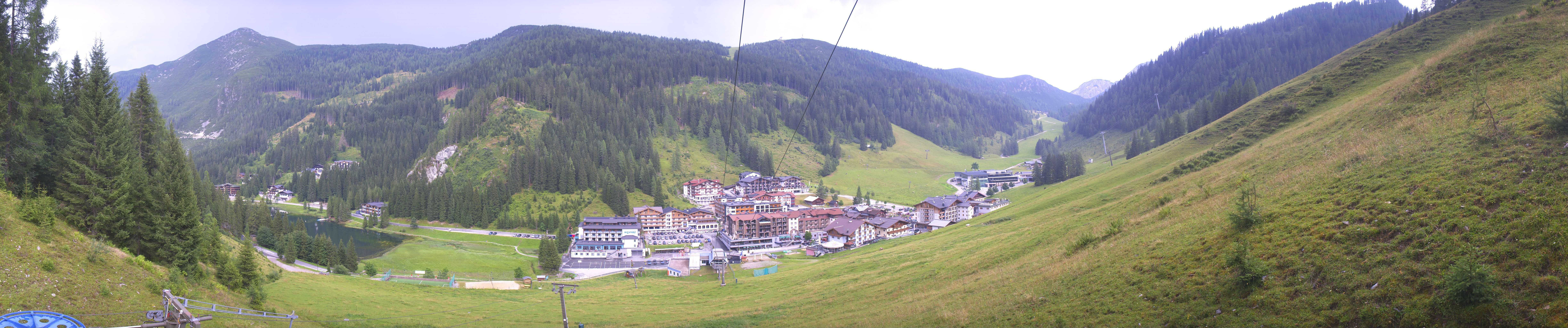 Archiv Foto Webcam Panoramablick Rosskopfbahn in Zauchensee