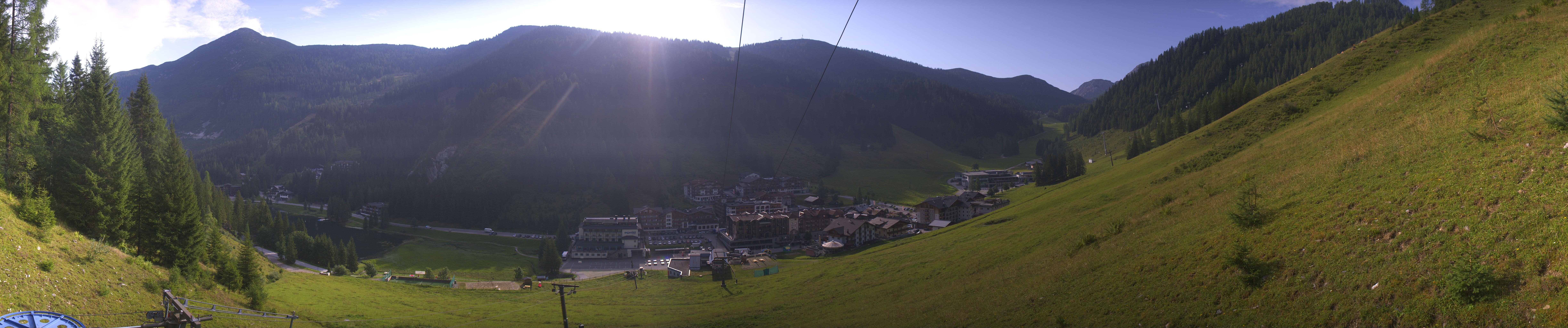 Archiv Foto Webcam Panoramablick Rosskopfbahn in Zauchensee