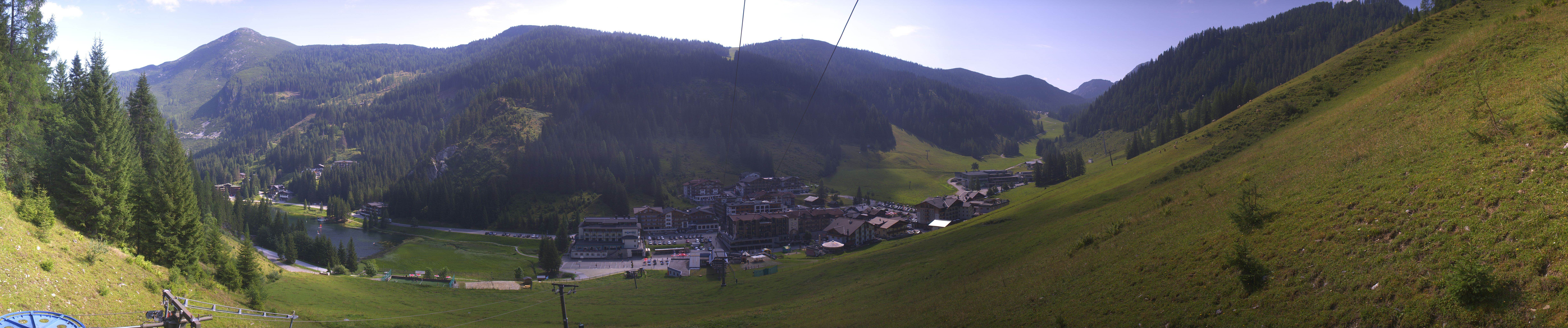Archiv Foto Webcam Panoramablick Rosskopfbahn in Zauchensee