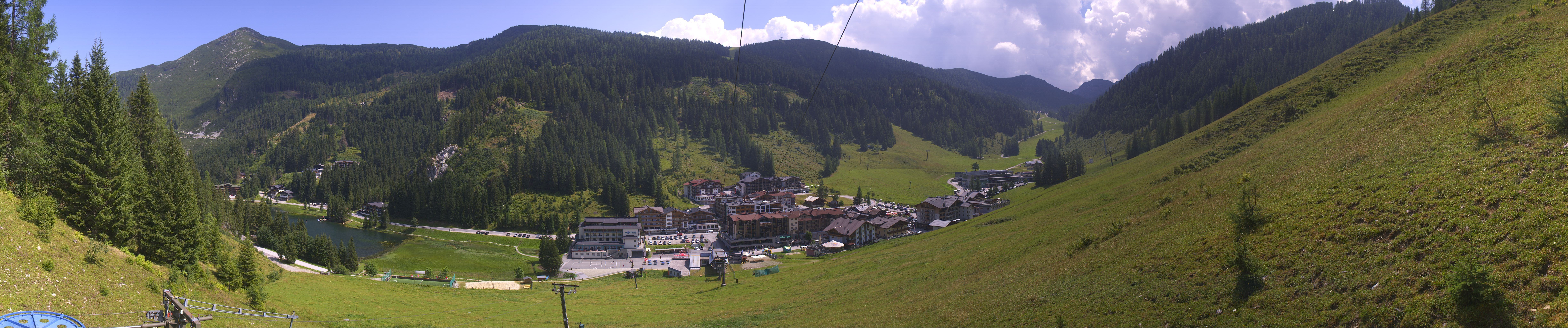 Archived image Webcam Zauchensee - Rosskopf