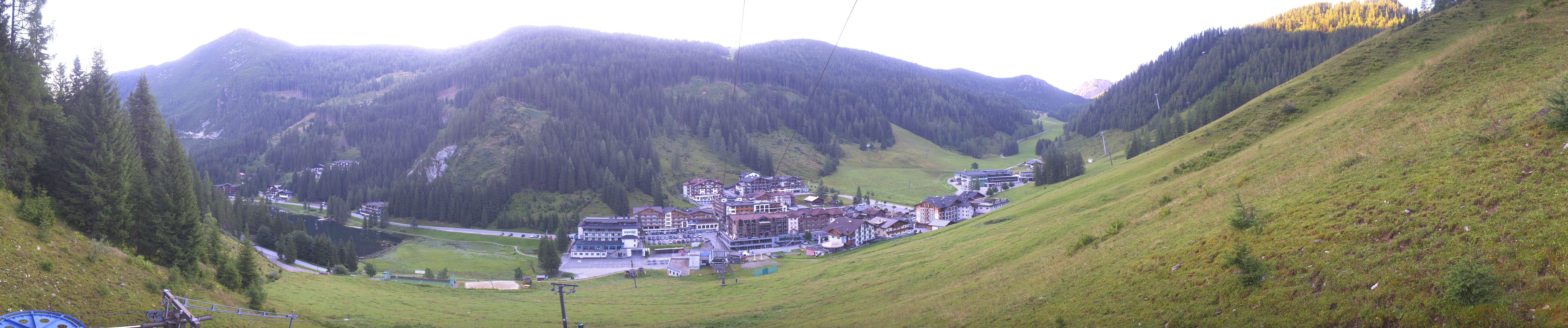 Archiv Foto Webcam Panoramablick Rosskopfbahn in Zauchensee