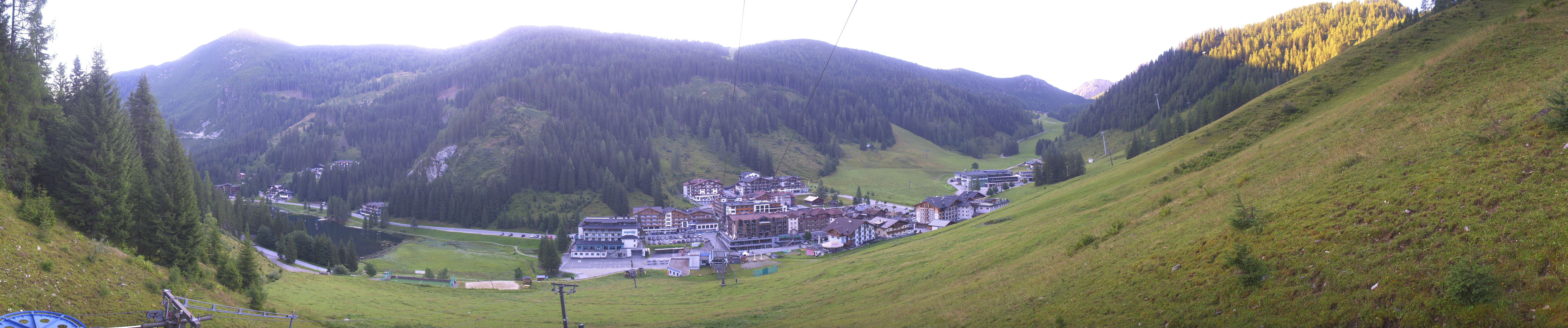 Archiv Foto Webcam Panoramablick Rosskopfbahn in Zauchensee