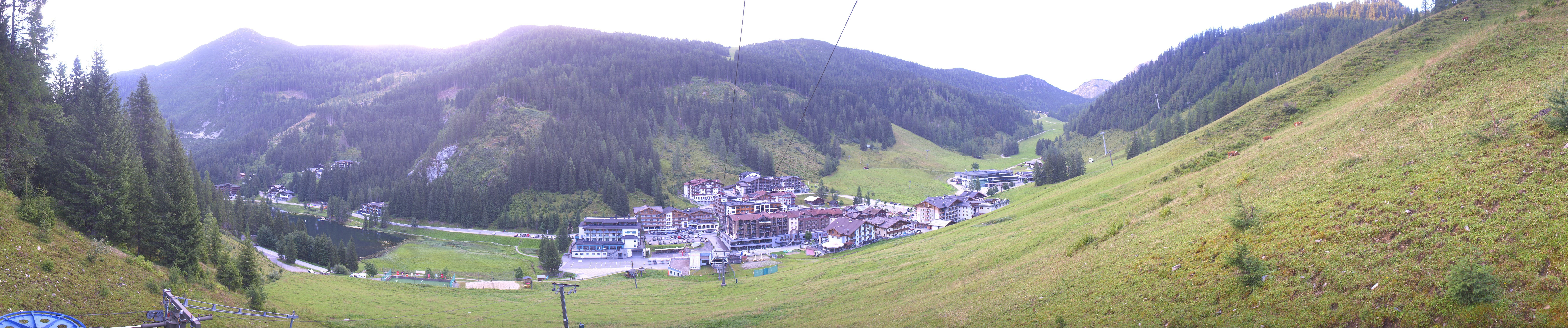 Archiv Foto Webcam Panoramablick Rosskopfbahn in Zauchensee