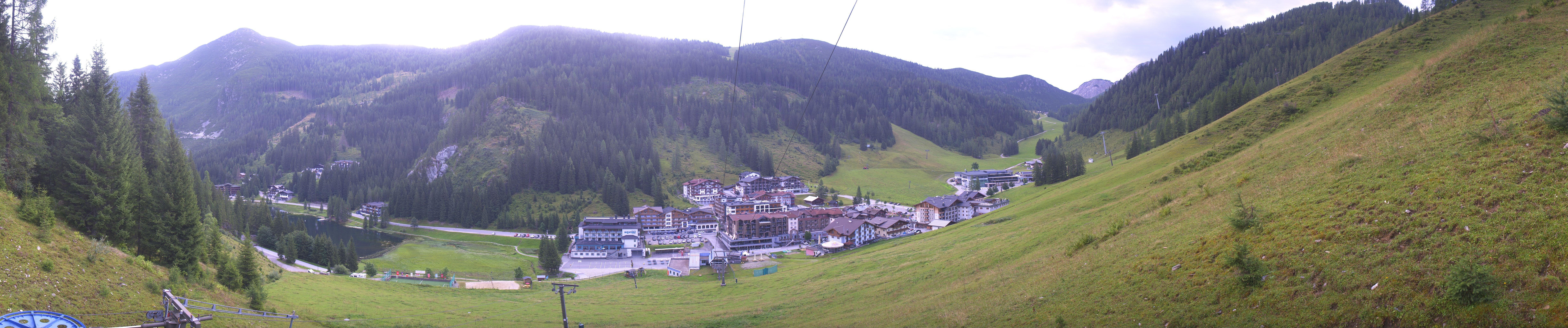 Archiv Foto Webcam Panoramablick Rosskopfbahn in Zauchensee