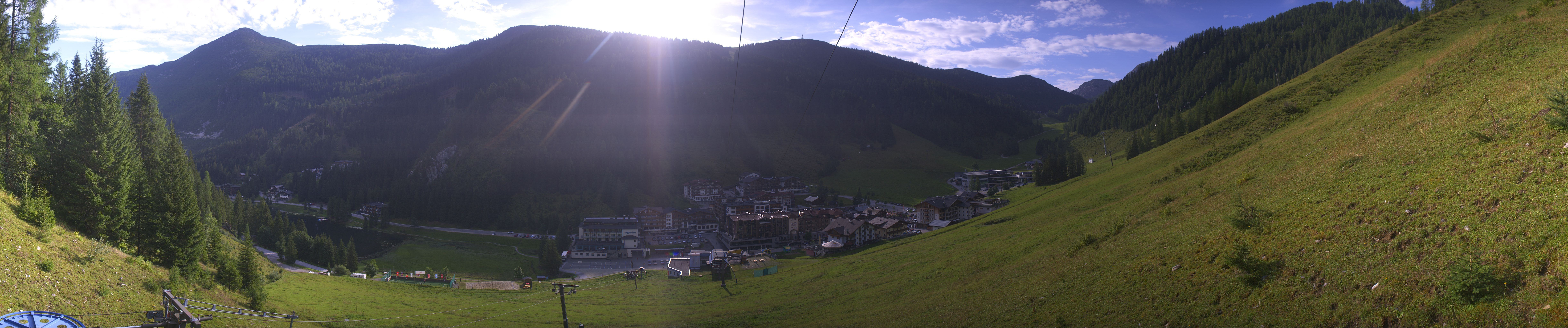 Archiv Foto Webcam Panoramablick Rosskopfbahn in Zauchensee