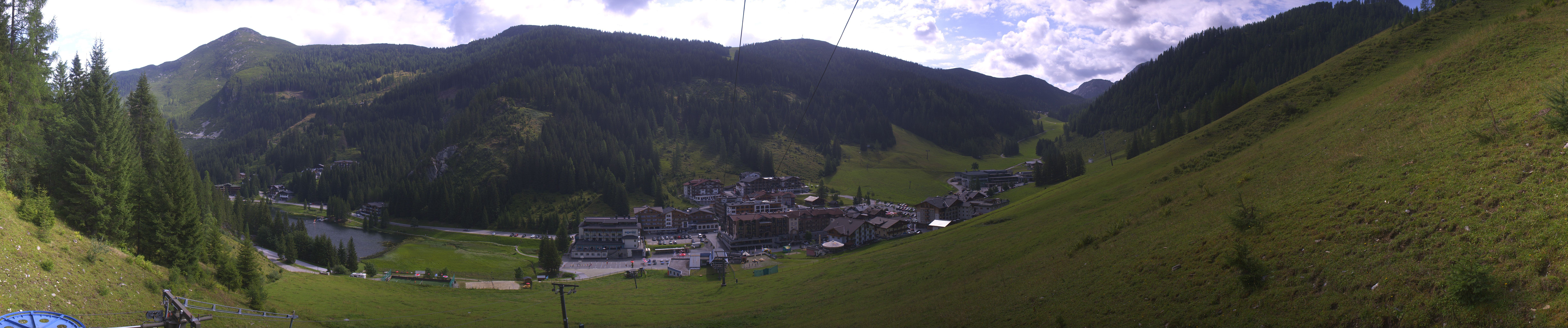 Archiv Foto Webcam Panoramablick Rosskopfbahn in Zauchensee