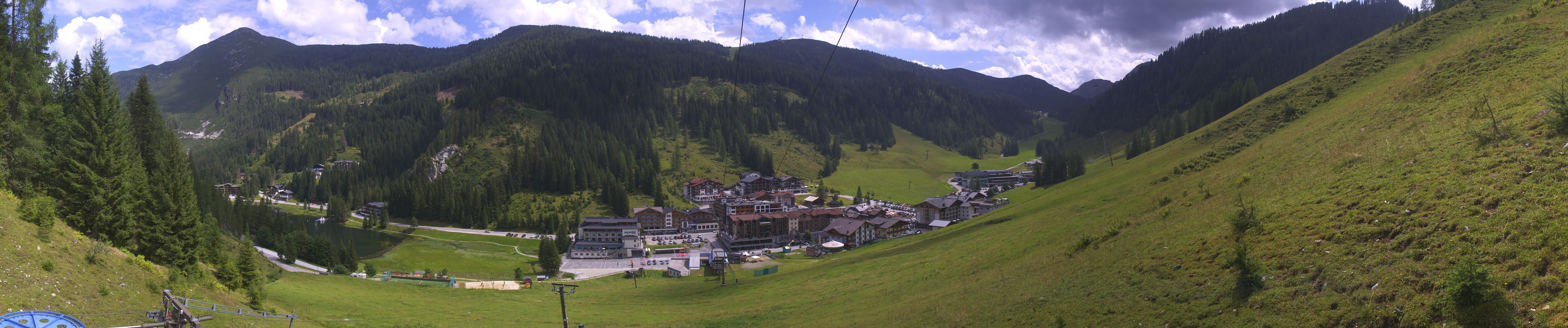 Archiv Foto Webcam Panoramablick Rosskopfbahn in Zauchensee