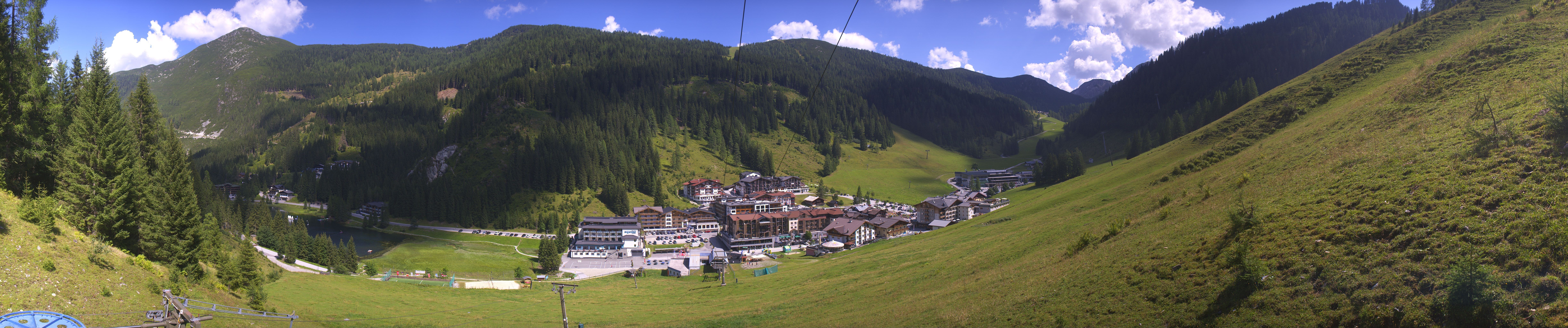 Archived image Webcam Zauchensee - Rosskopf