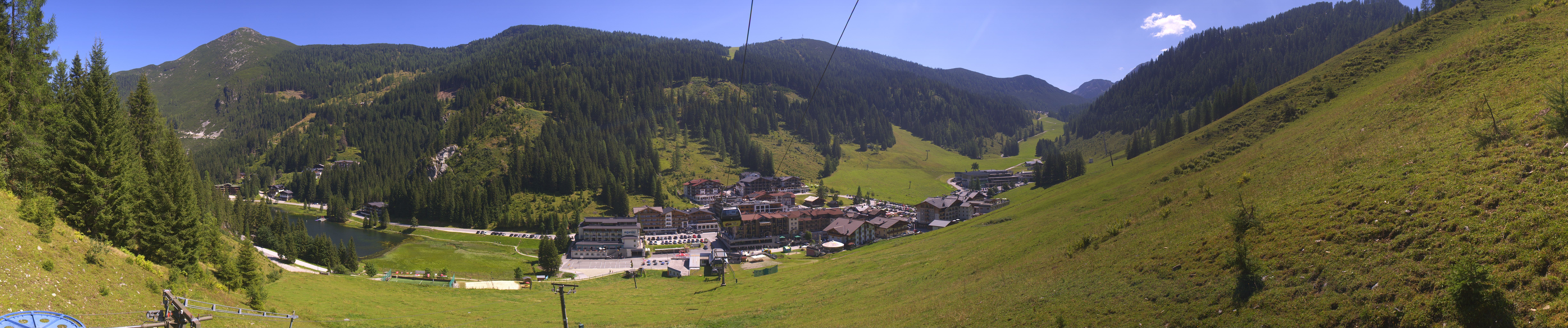 Archived image Webcam Zauchensee - Rosskopf