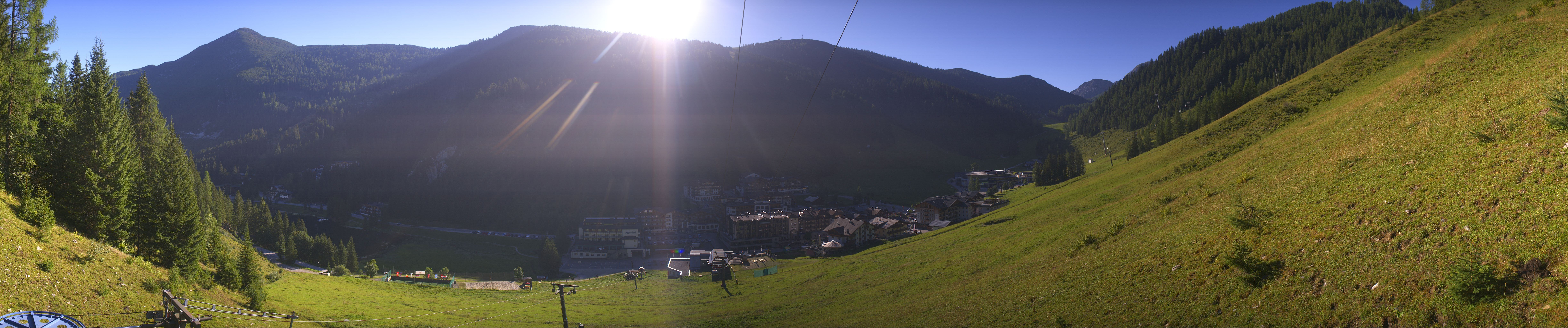 Archiv Foto Webcam Panoramablick Rosskopfbahn in Zauchensee