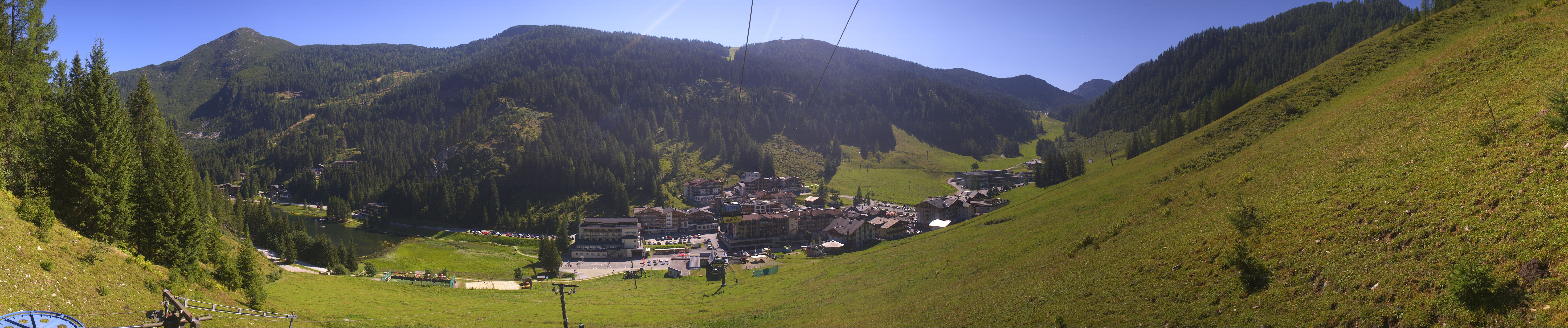 Archiv Foto Webcam Panoramablick Rosskopfbahn in Zauchensee